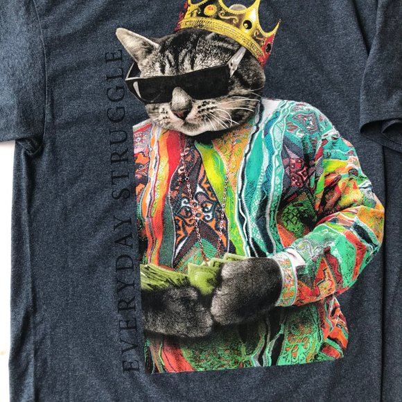 everyday struggle cat shirt